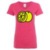 Women’s Glitter V-Neck T-Shirt Thumbnail