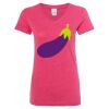 Women’s Glitter V-Neck T-Shirt Thumbnail