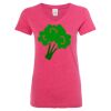 Women’s Glitter V-Neck T-Shirt Thumbnail