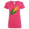 Women’s Glitter V-Neck T-Shirt Thumbnail