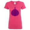 Women’s Glitter V-Neck T-Shirt Thumbnail