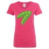Women’s Glitter V-Neck T-Shirt Thumbnail