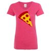 Women’s Glitter V-Neck T-Shirt Thumbnail