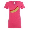 Women’s Glitter V-Neck T-Shirt Thumbnail