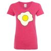 Women’s Glitter V-Neck T-Shirt Thumbnail