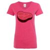 Women’s Glitter V-Neck T-Shirt Thumbnail