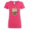Women’s Glitter V-Neck T-Shirt Thumbnail