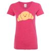 Women’s Glitter V-Neck T-Shirt Thumbnail