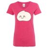 Women’s Glitter V-Neck T-Shirt Thumbnail