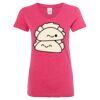 Women’s Glitter V-Neck T-Shirt Thumbnail