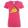 Women’s Glitter V-Neck T-Shirt Thumbnail