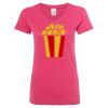 Women’s Glitter V-Neck T-Shirt Thumbnail