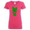 Women’s Glitter V-Neck T-Shirt Thumbnail