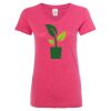 Women’s Glitter V-Neck T-Shirt Thumbnail