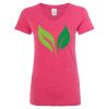 Women’s Glitter V-Neck T-Shirt Thumbnail