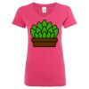Women’s Glitter V-Neck T-Shirt Thumbnail