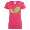 Women’s Glitter V-Neck T-Shirt Thumbnail