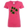 Women’s Glitter V-Neck T-Shirt Thumbnail