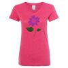 Women’s Glitter V-Neck T-Shirt Thumbnail