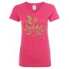 Women’s Glitter V-Neck T-Shirt Thumbnail
