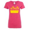 Women’s Glitter V-Neck T-Shirt Thumbnail