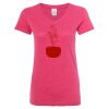 Women’s Glitter V-Neck T-Shirt Thumbnail