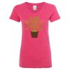 Women’s Glitter V-Neck T-Shirt Thumbnail