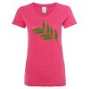 Women’s Glitter V-Neck T-Shirt Thumbnail