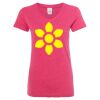 Women’s Glitter V-Neck T-Shirt Thumbnail