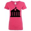 Women’s Glitter V-Neck T-Shirt Thumbnail