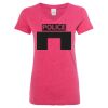 Women’s Glitter V-Neck T-Shirt Thumbnail
