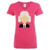 Women’s Glitter V-Neck T-Shirt Thumbnail