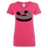 Women’s Glitter V-Neck T-Shirt Thumbnail