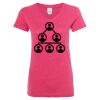 Women’s Glitter V-Neck T-Shirt Thumbnail
