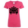 Women’s Glitter V-Neck T-Shirt Thumbnail