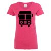 Women’s Glitter V-Neck T-Shirt Thumbnail