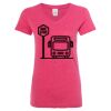 Women’s Glitter V-Neck T-Shirt Thumbnail