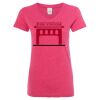 Women’s Glitter V-Neck T-Shirt Thumbnail