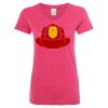 Women’s Glitter V-Neck T-Shirt Thumbnail