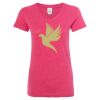 Women’s Glitter V-Neck T-Shirt Thumbnail