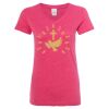 Women’s Glitter V-Neck T-Shirt Thumbnail