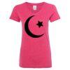 Women’s Glitter V-Neck T-Shirt Thumbnail