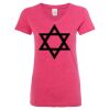 Women’s Glitter V-Neck T-Shirt Thumbnail