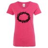 Women’s Glitter V-Neck T-Shirt Thumbnail