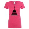 Women’s Glitter V-Neck T-Shirt Thumbnail