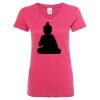 Women’s Glitter V-Neck T-Shirt Thumbnail