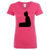 Women’s Glitter V-Neck T-Shirt Thumbnail