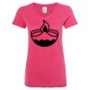 Women’s Glitter V-Neck T-Shirt Thumbnail