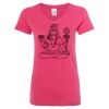 Women’s Glitter V-Neck T-Shirt Thumbnail