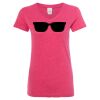 Women’s Glitter V-Neck T-Shirt Thumbnail